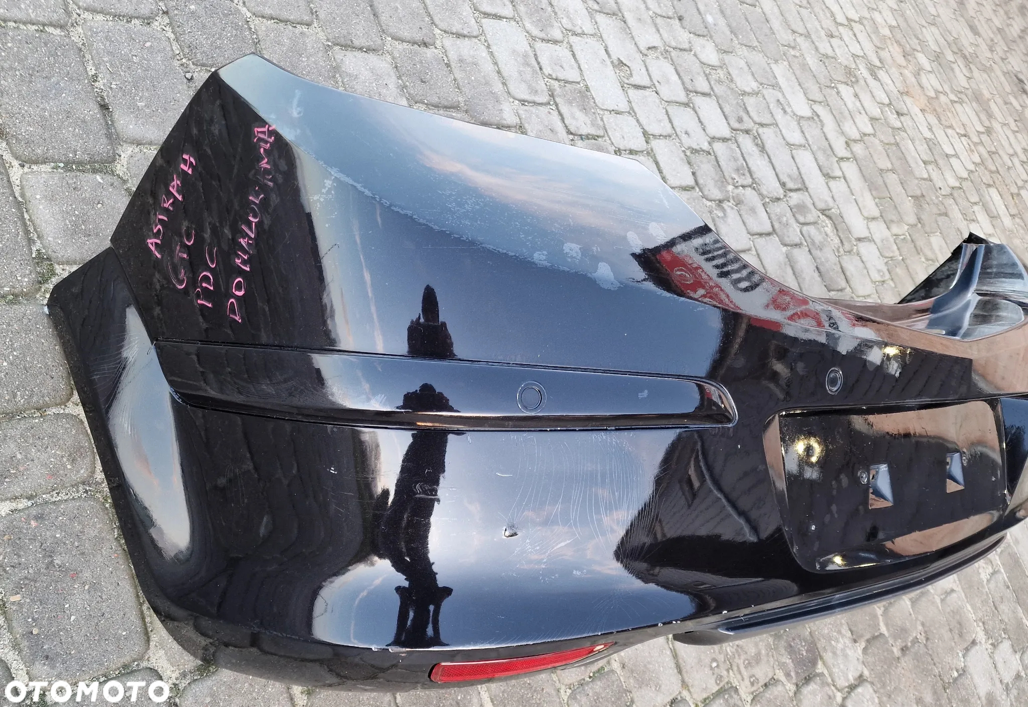 ZDERZAK TYŁ PDC OPEL ASTRA H GTC 3D Z20R - 3