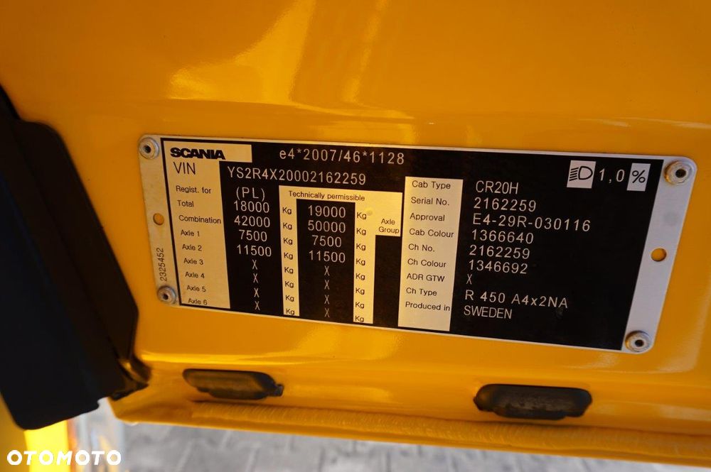 Scania R450 RETARDER LED * 626 000 KM * 2019 - 21