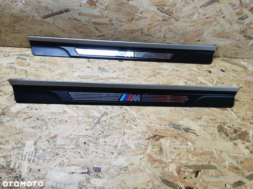 BMW E46 ORYGINALNE LISTWY PROGOWE M-PAKIET, M3 COUPE,CABRIO KOMPLET NR. 7 891 929/ 7 891 930 OE - 4