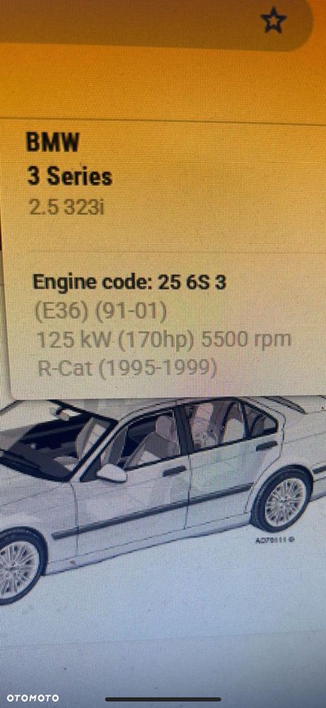 Silnik BMW E36 kompl 2.5b m52b25 m52b25s3 mały przebieg idealny stan - 4