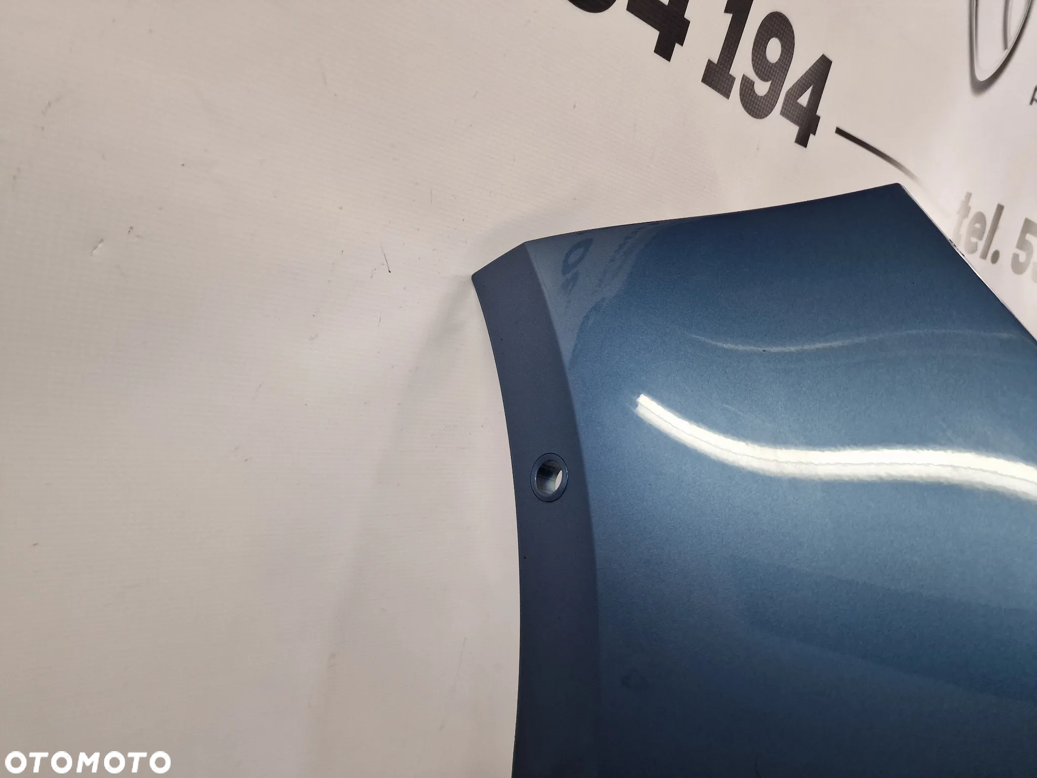 TOYOTA COROLLA XII E21 18- ZDERZAK PRZEDNI PRZÓD NA SPRYSKI + 6X PDC + KRATKA ŚRODKOWA , KOLOR BŁĘKITNY METALIK , NR 52119-02P40 / 52119-02S20 , NR AUKCJI NZ938 - 2