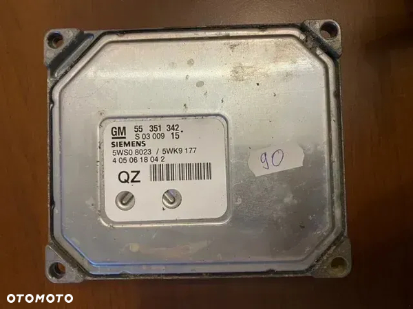 STEROWNIK KOMPUTER SILNIKA OPEL VECTRA C 2.2 55351342