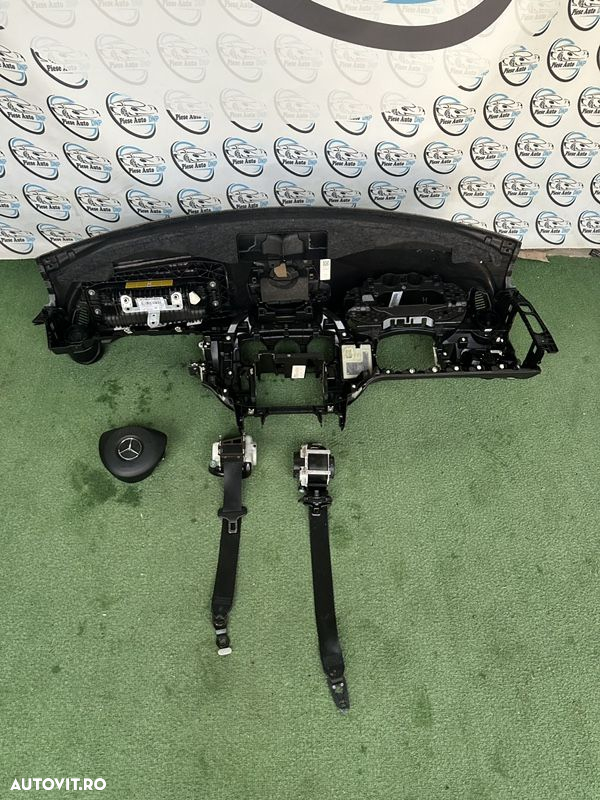 Plansa de bord completa airbag centuri Mercedes C class W205 - 5