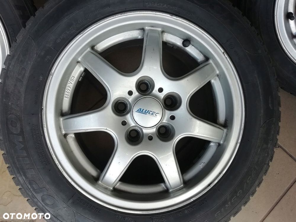 Felgi aluminiowe Alutec 15 5x114,3 7J ET40 195/65R15 - 2