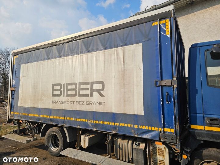 ZABUDOWA SKRZYNIA PLANDEKA PAKA MAGAZYN FIRANKA 5,3 m IVECO EUROCARGO DAF LF 45 55 MERCEDES ATEGO - 2