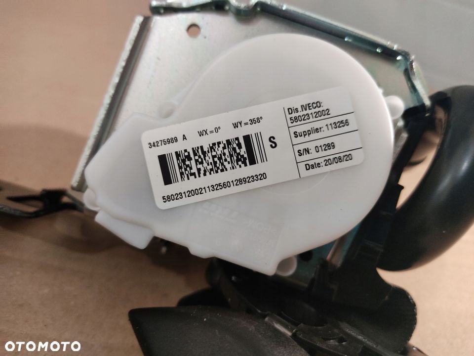 IVECO DAILY PAS KIEROWCY Z NAPINACZEM 2019 - 5