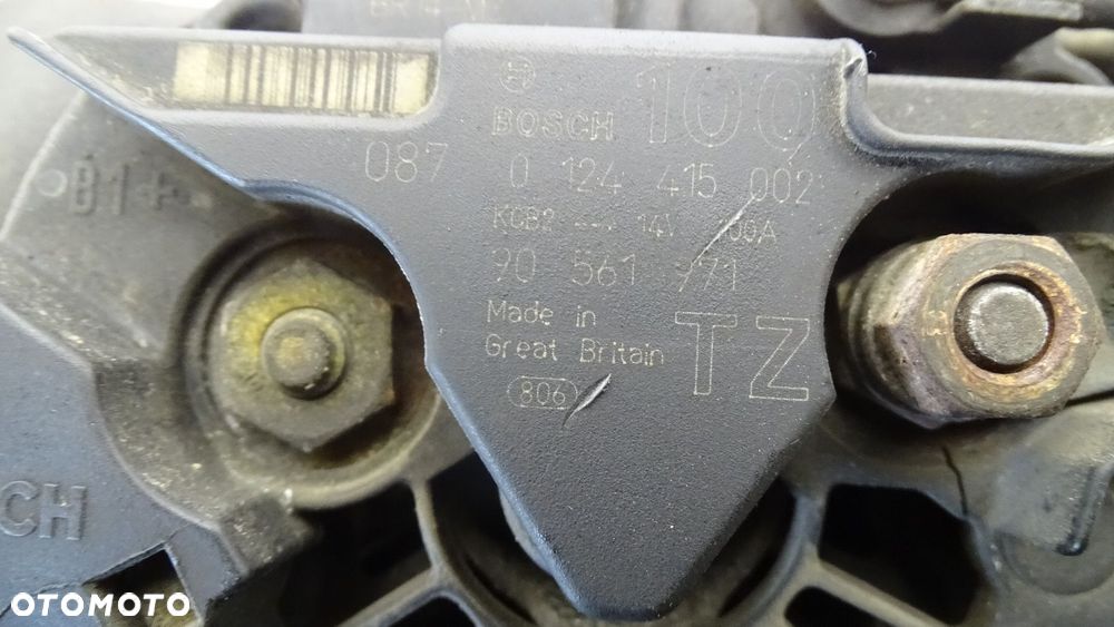 ALTERNATOR 100A OPEL MERIVA-A 0124415002 - 2