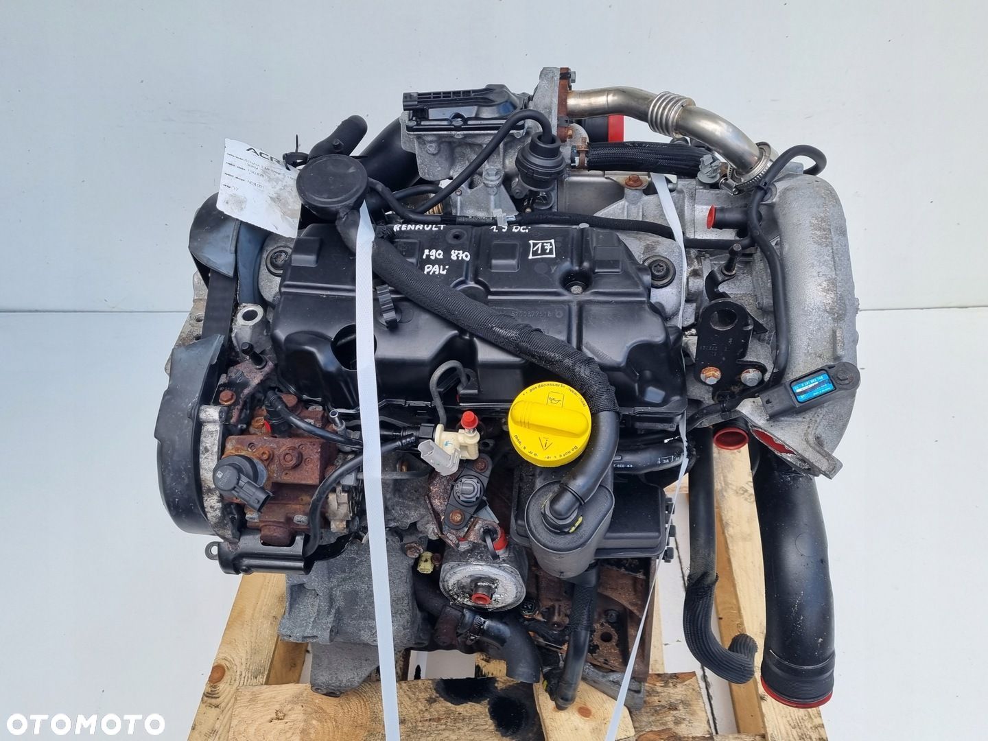 SILNIK KOMPLET Renault Scenic III 1.9 DCI 131KM F9Q870 - 1