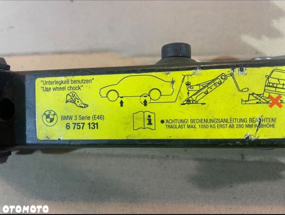 6757131 lewarek podnośnik samochodowy bmw 3 - 3