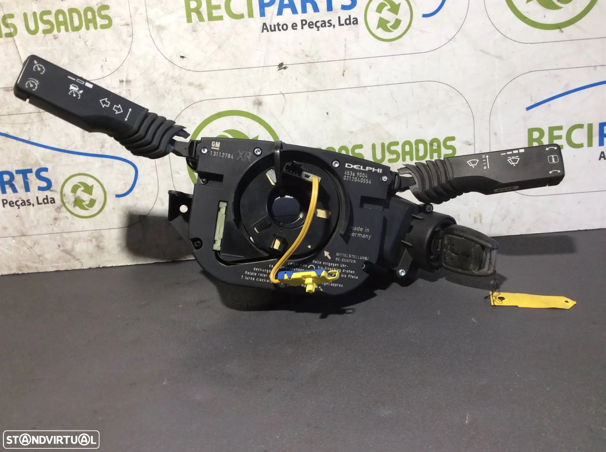 Comando Piscas Limpa Vidros mais Fita Air Bag Opel Vectra GTC ano 2003 - 1