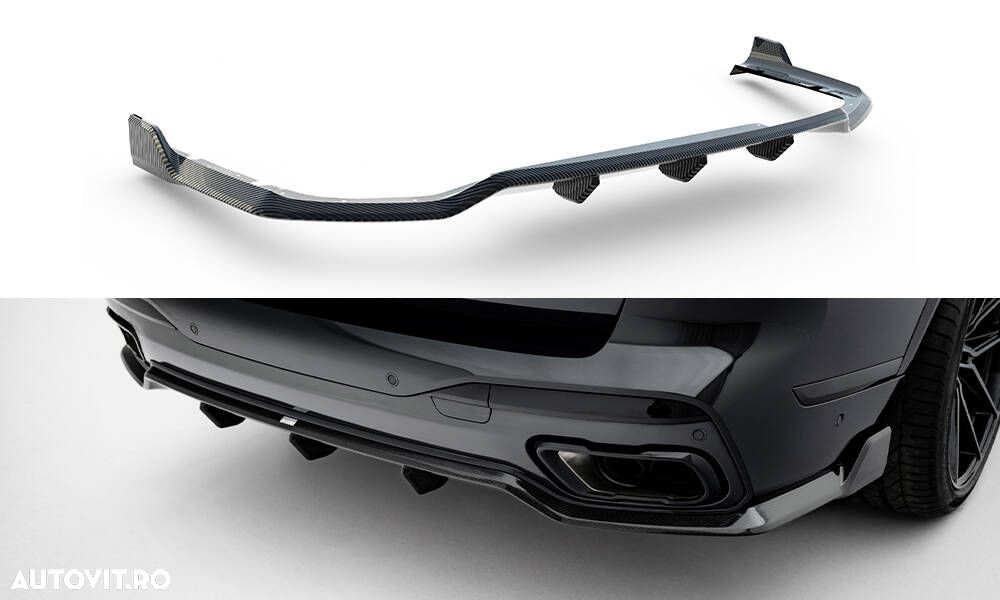 Pachet Exterior Prelungiri compatibil cu BMW X7 G07 LCI Maxton Design Carbon - 23