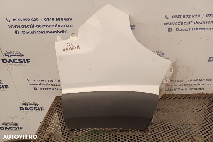 Aripa fata dreapta Citroen Jumper 2 [2006 - 2011] Autoutilitara duba - 1