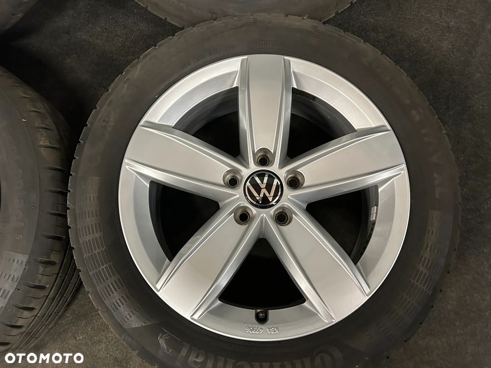 Alufelgi VW Golf 8, 7, 6, 5, Touran, Caddy, Sportsvan 17 cali 5x112 4szt. Opony Continental 205/55/17 95V XL 4szt. Ładne! - 6