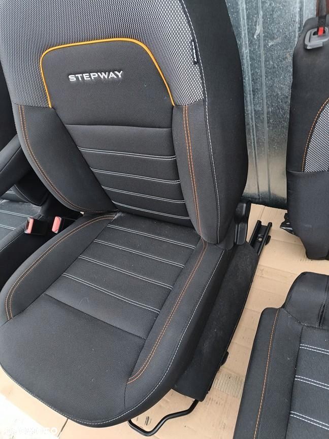 dacia sandero stepway iii 21r- fotel przód lewy prawy kanapa tył boczki uk - 6