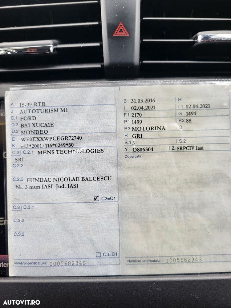 Ford Mondeo 1.5 EcoBoost Start-Stopp Titanium - 4