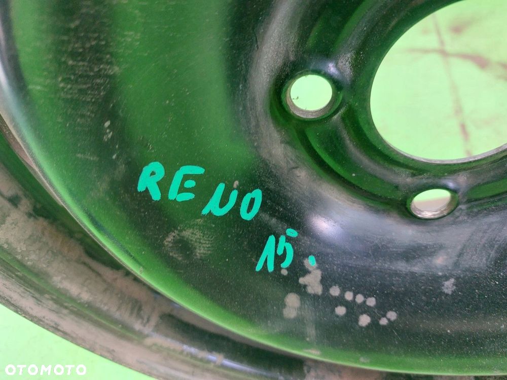 Felga stalowa Renault Megane II 6,5 J X 15 ET 45 4X100 CZARNA - 3