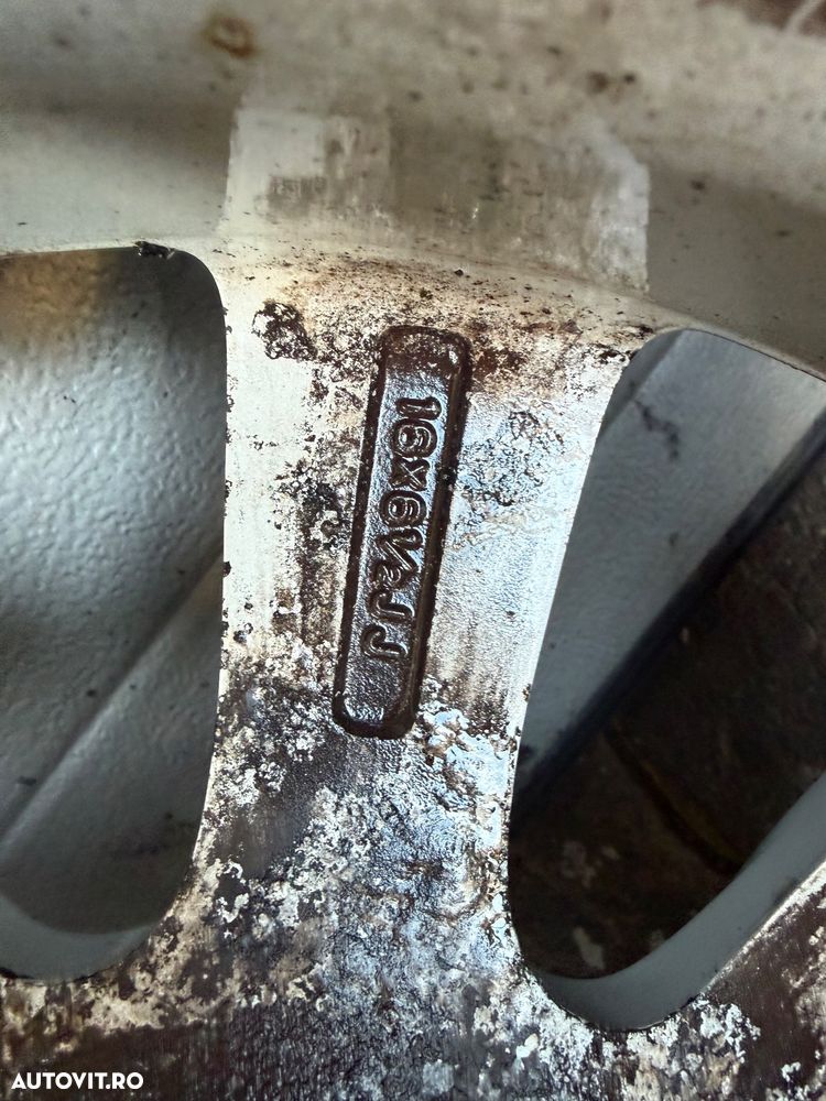 Set 4 Jante Aliaj Originale Subaru 16" - 5x100 - Forester, Legacy, Impreza Anvelope de vară - 11