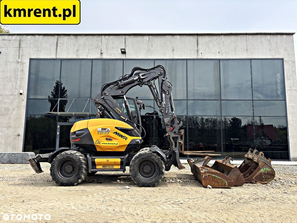 Mecalac 11 MWR KOPARKA KOŁOWA 2020r. | 9 12 LIEBHERR 311 309 TAKEUCHI 295 KOMATSU PW 98 118 - 2