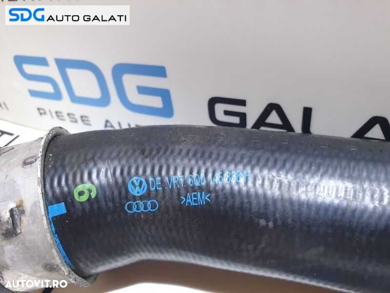 Furtun Presiune Aer Radiator Intercooler Volkswagen Polo 9N 1.4 TDI BAY BNV 2002 - 2008 Cod 6Q0145838H - 6