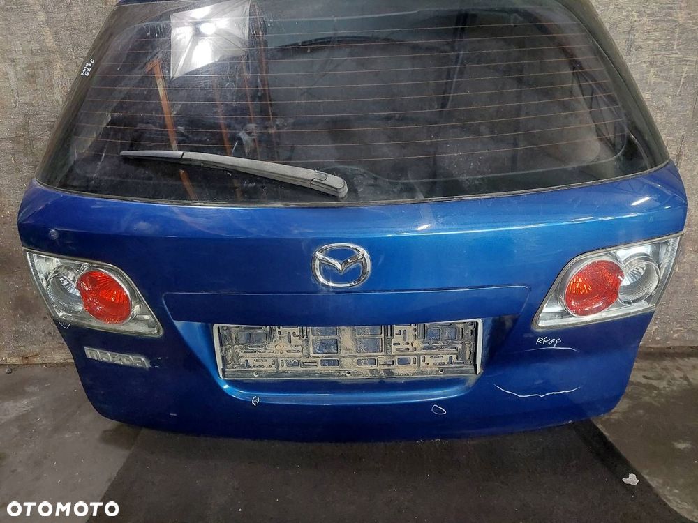 KOMPLETNY TYŁ KLAPA BAGAŻNIKA ZDERZAK TYŁ LAMPY MAZDA 6 I GY KOMBI 25B - 12