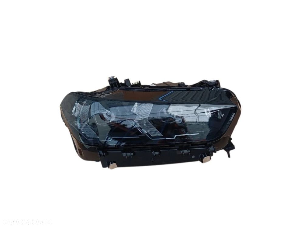 BMW X5 G05 X6 G06 LCI LAMPA PRZOD LEWA PRAWA BMW LED BLACK Z DOŚWIETLENIEM 5A8E115 5A8E116 - 4