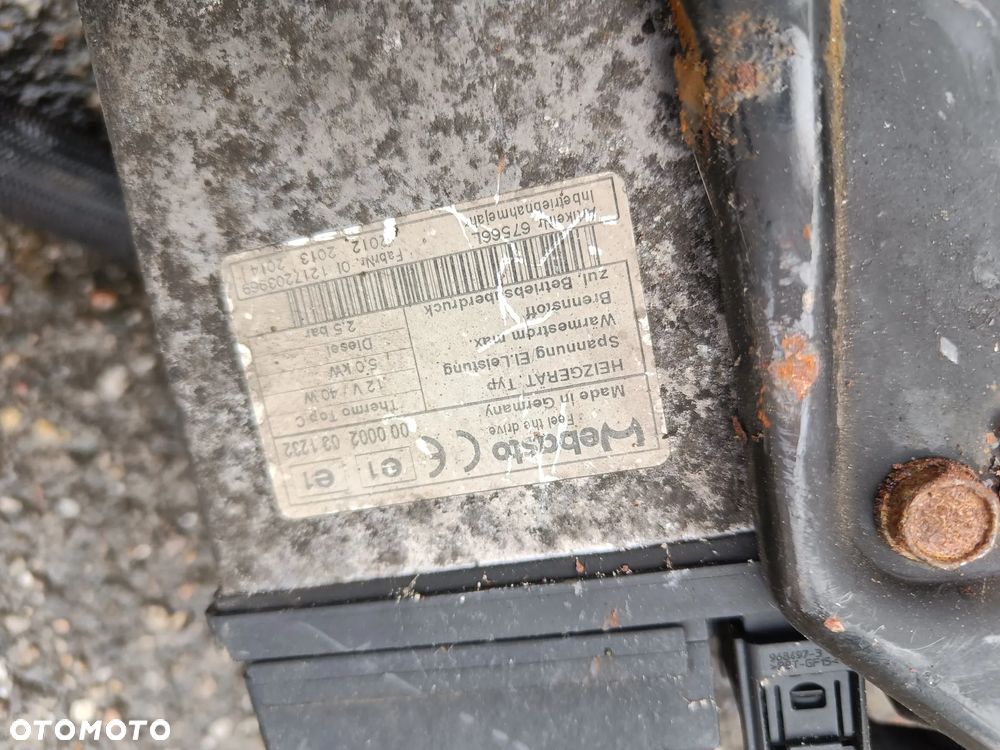 MERCEDES W211 T-T C WEBASTO OGRZEWANIE POSTOJOWE DIESEL - 18