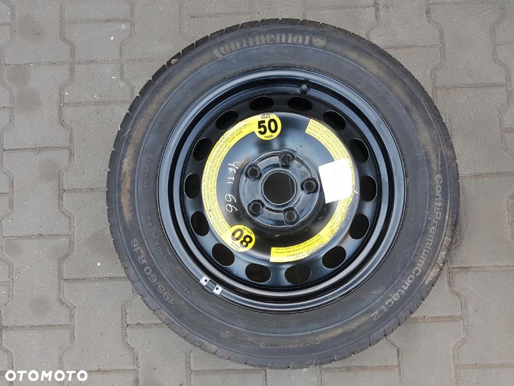 SKODA YETI 5L 09-17r KOŁO ZAPASOWE 16 5X112 - 1