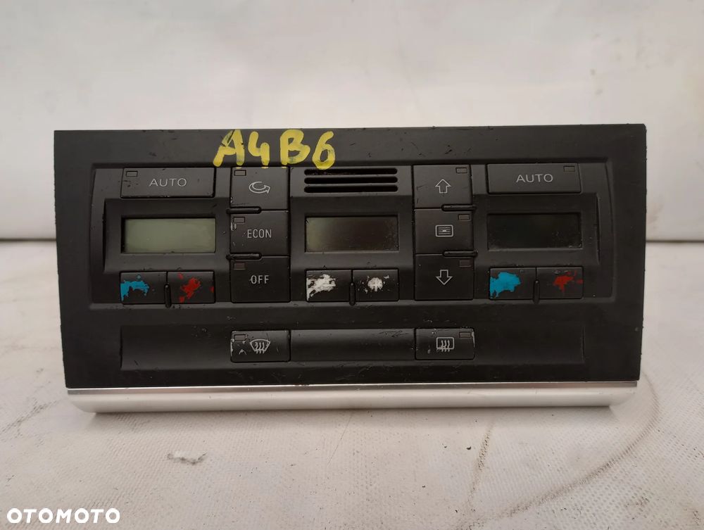 Audi A4 B6 Panel Sterowania Klimatyzacji 8E0820043. - 1