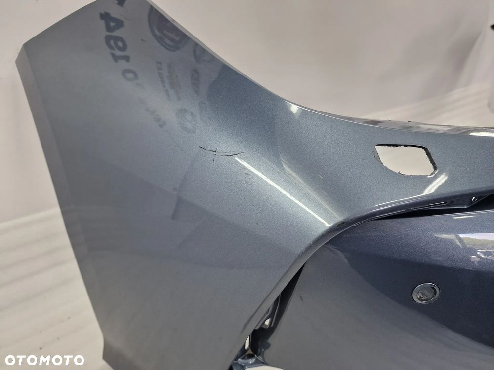 TOYOTA COROLLA E21 SEDAN 18- ZDERZAK PRZEDNI PRZÓD NA SPRYSKI + PDC , SZARO - NIEBIESKI METALIK , NR 52119-02Q10 , NR AUKCJI NZ835 - 3