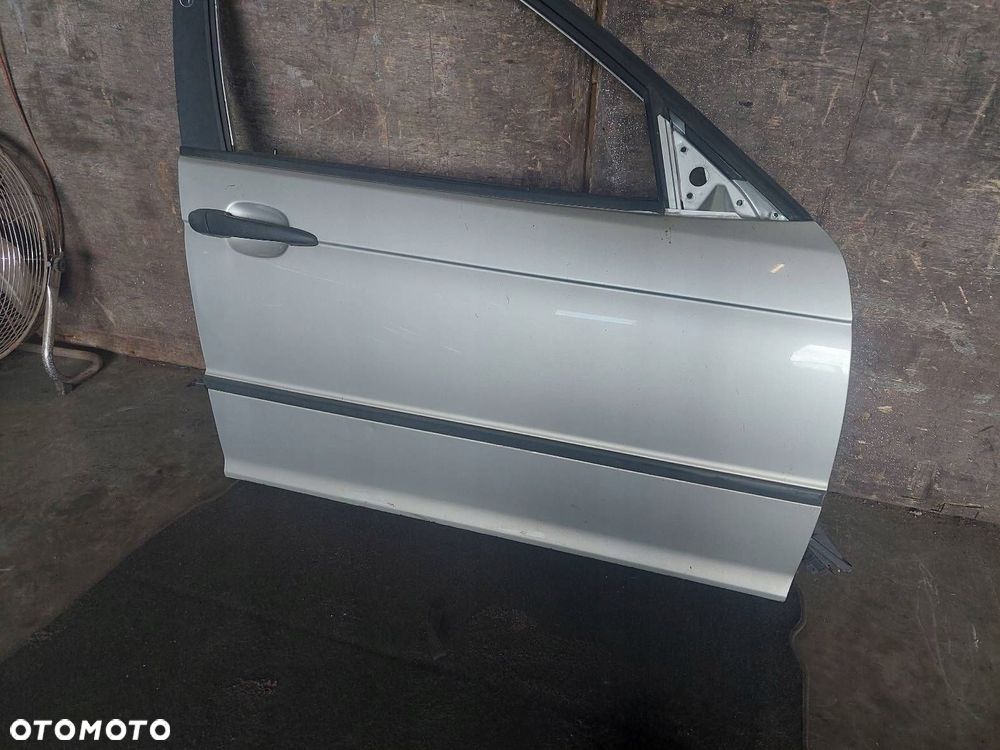 DRZWI KOMPLETNE PRAWY PRZÓD BMW E46 LIFT 354/7 TITANSILBER METALLIC - 4
