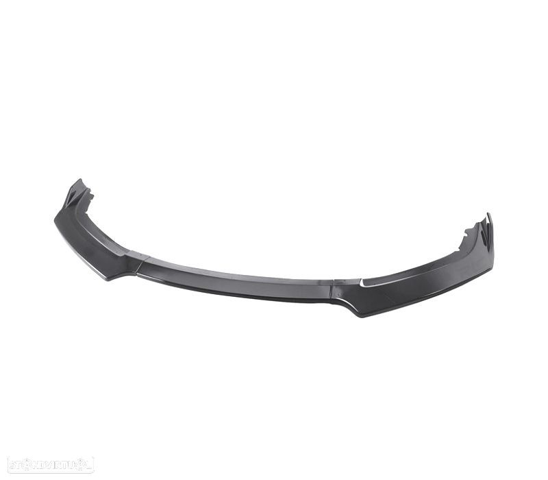SPOILER LIP FRONTAL HONDA CIVIC 19-21 LOOK TYPE R PRETO BRILHANTE - 3