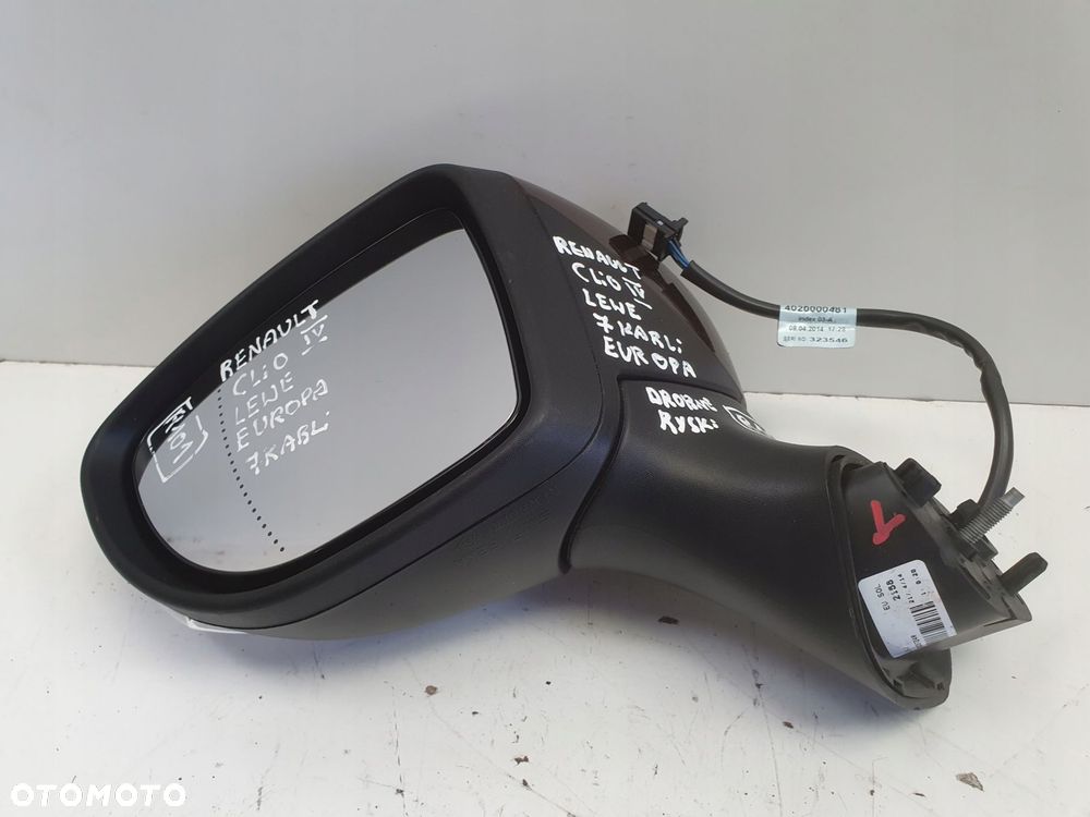 LUSTERKO LEWE Renault Clio IV 12-16r _ KIEROWCY 7 Pin kabli EUROPA - 4