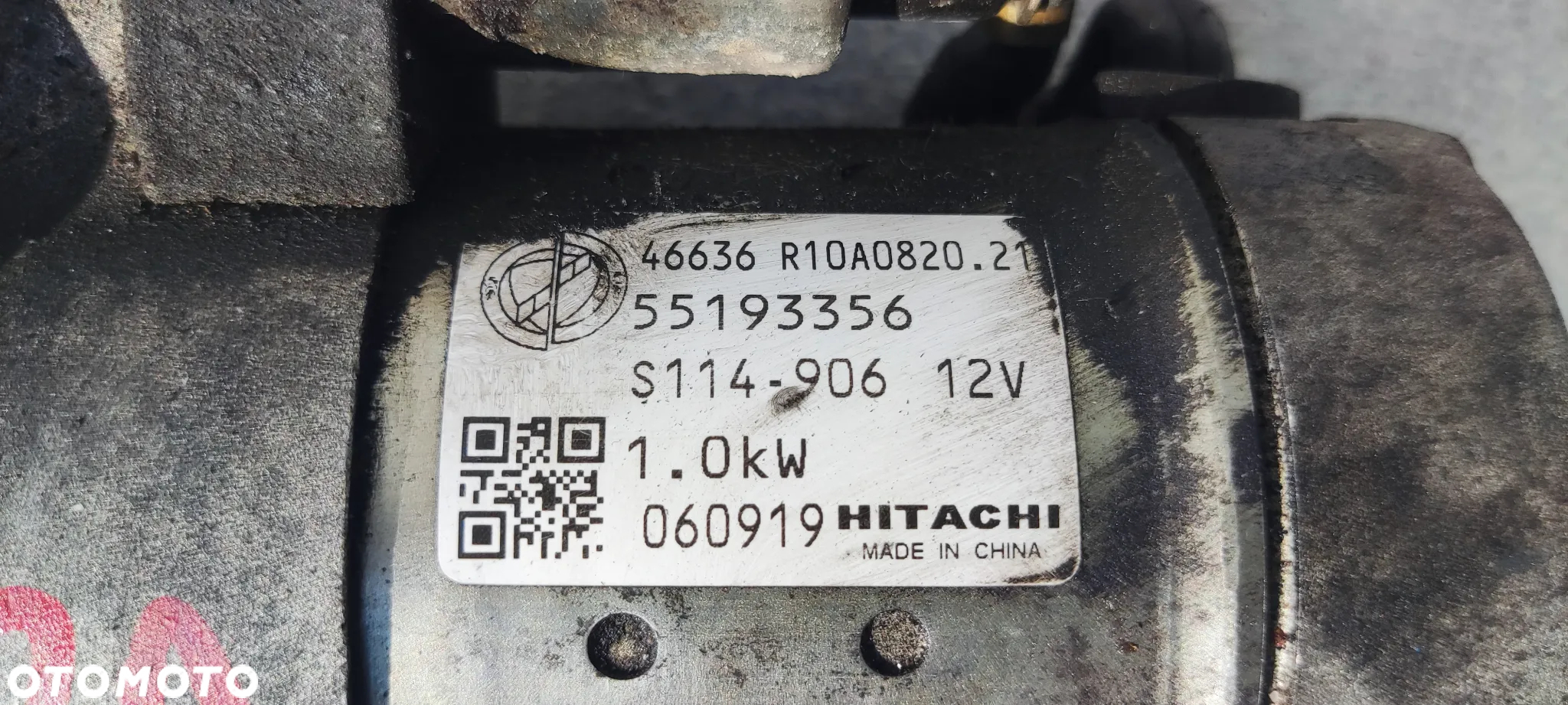 FIAT GRANDE PUNTO II  BRAVO II 1.4 8V ROZRUSZNIK HITACHI - 3