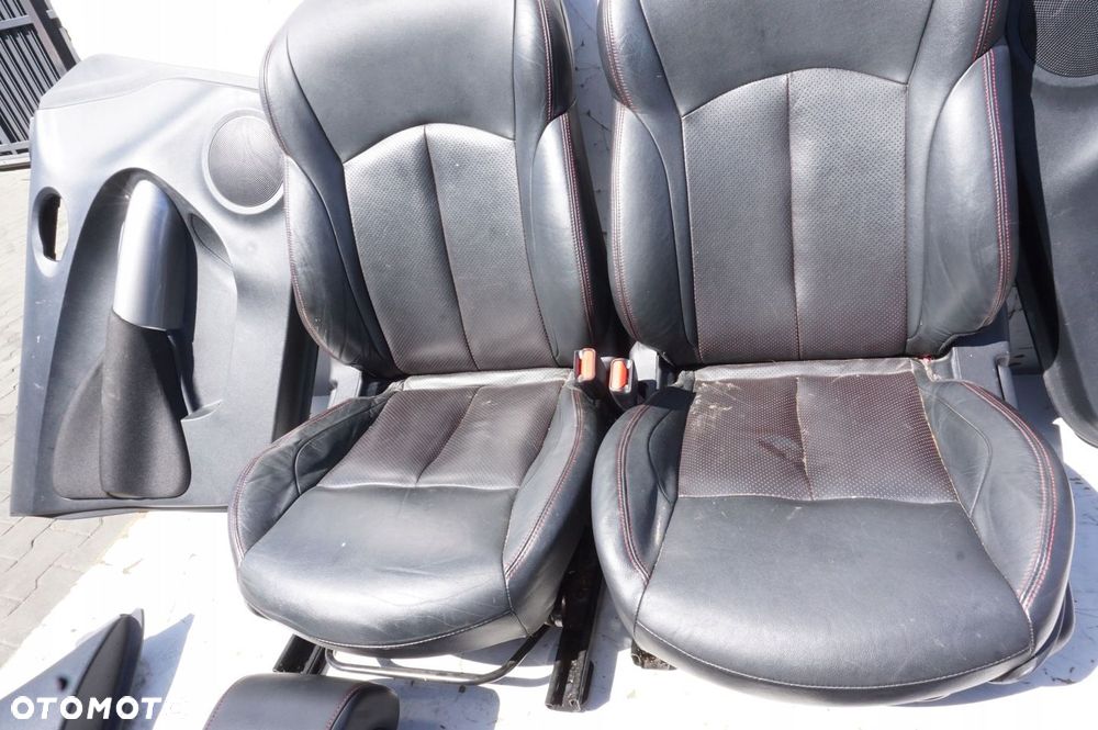 FOTELE SIEDZENIA BOCZKI SKÓRA GRZANE NISSAN JUKE 1 I F15 - 8