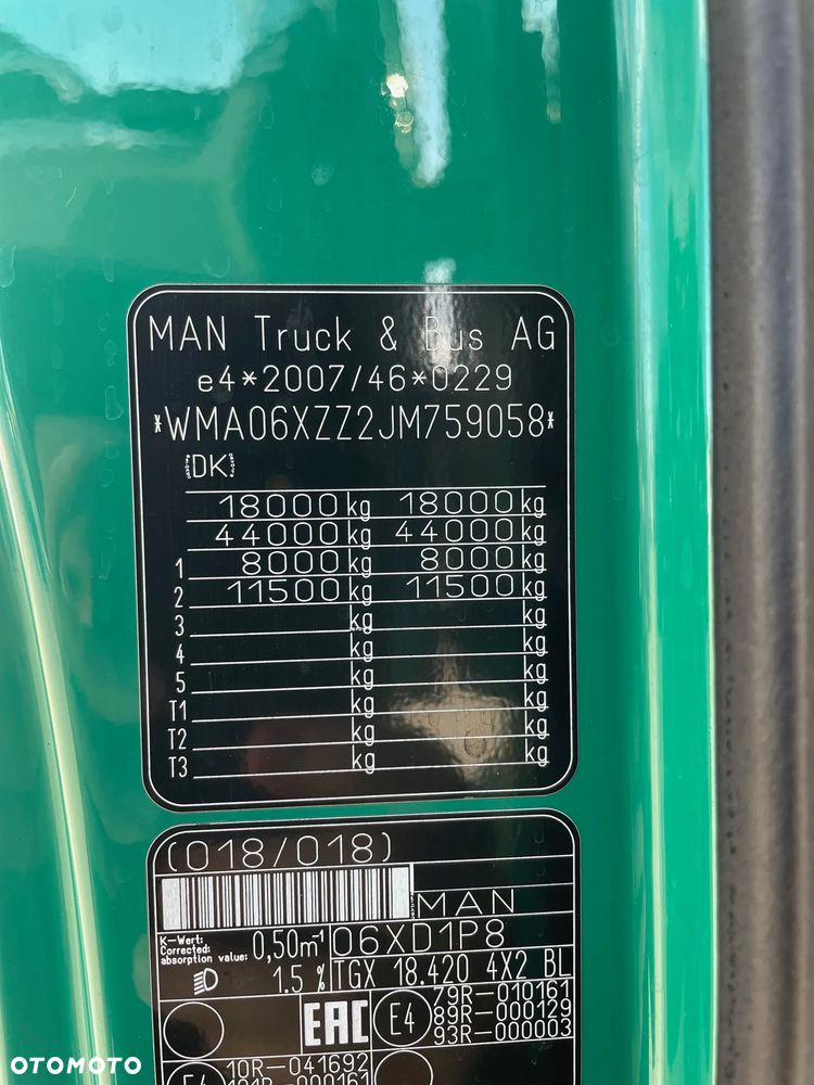 MAN TGX 18.420/ KONTENER 7,2m - 12