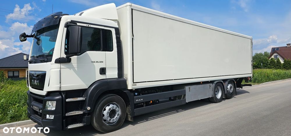 MAN TGS 26 320, 2018r kontener 24 paletowy winda Euro6 - 1