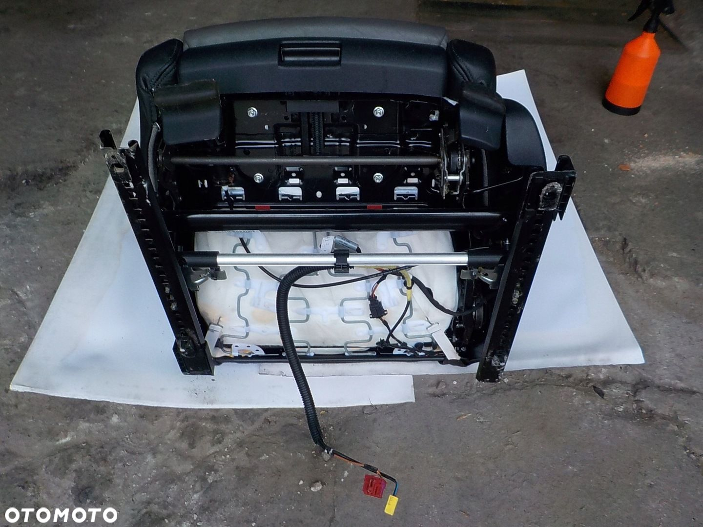AUDI A4 B6 B7 FOTEL KIEROWCY LEWY PRZÓD PRZEDNI - 3