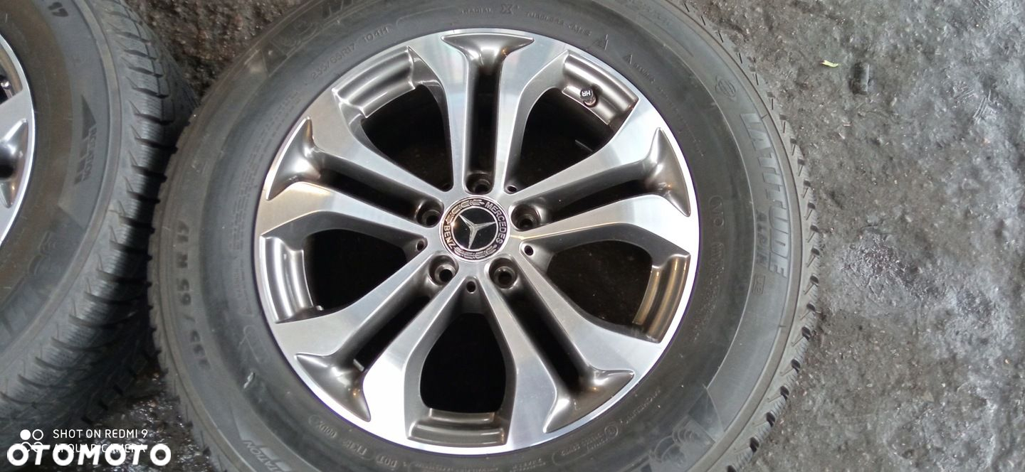 MERCEDES GLC KOŁA 17 ZIMOWE A2534010600 MICHELIN 7,8mm - 4