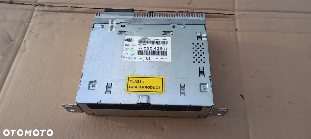 Peugeot Citroen radio navi 9802042080 - 1