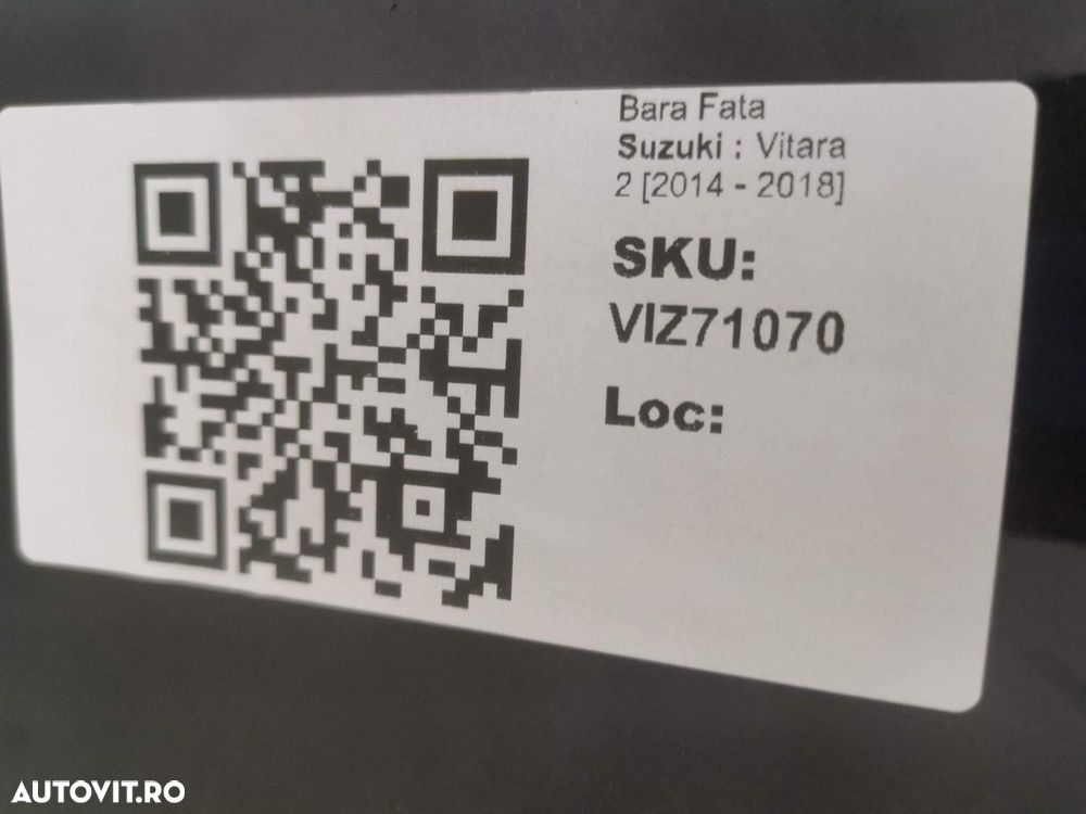 Bara Fata Suzuki  Vitara 2 2014 2015 2016 2017 2018 Originala In Stare - 8