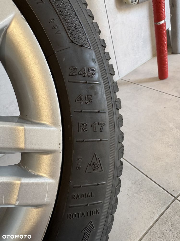 Oryginalne felgi Mercedes-Benz 17” + opony zimowe 245/45 R17 | Komplet | 2799zł - 2