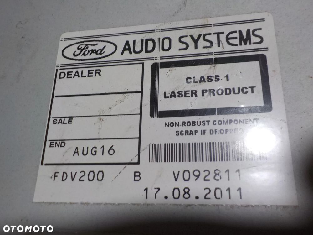 FORD TRANSIT MK7 RADIO - 3