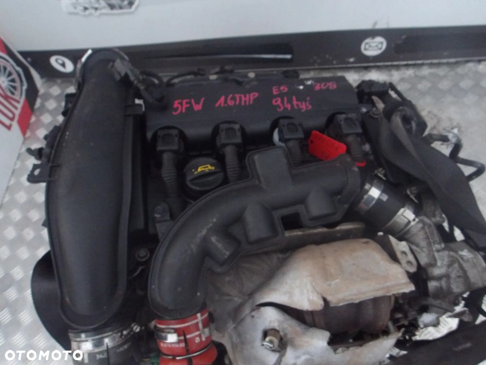 SILNIK KOMPLETNY PEUGEOT 308 1.6 THP 5FW 94 TYS - 2