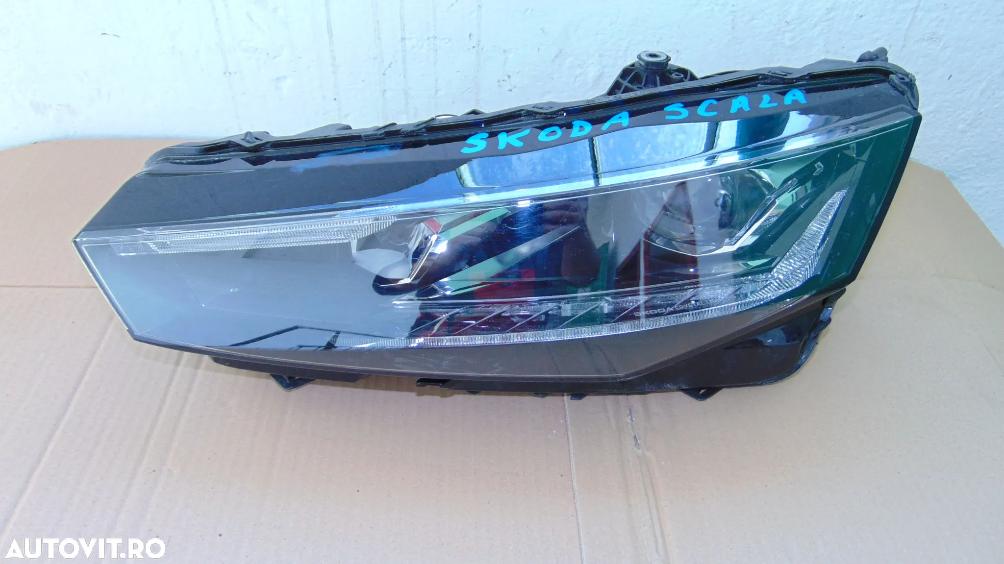 Far stanga full Led Skoda Scala an 2019 COD 655941015A - 2