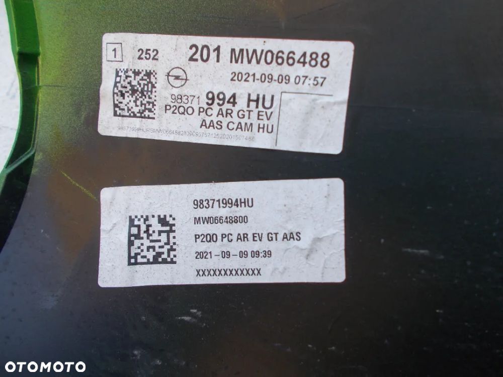 OPEL MOKKA II B 20 => ZDERZAK TYŁ TYLNY 6x PDC - 5