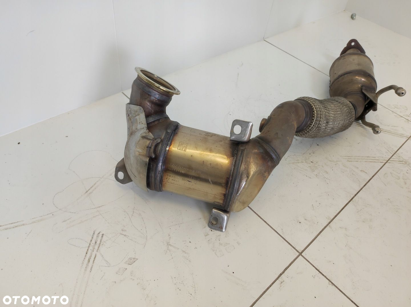 FILTR CZĄSTEK STAŁYCH KATALIZATOR AUDI A3 8V 1.5 TSI LIFT - 3