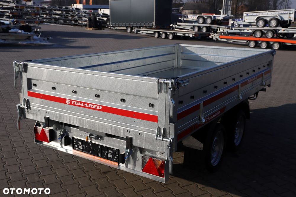 TEMARED TIPPER 3015/2 C S 2,7T 303x153x40cm, DMC 2700kg, Koła 195R13C, Pompa elektryczna i ręczna , - 17
