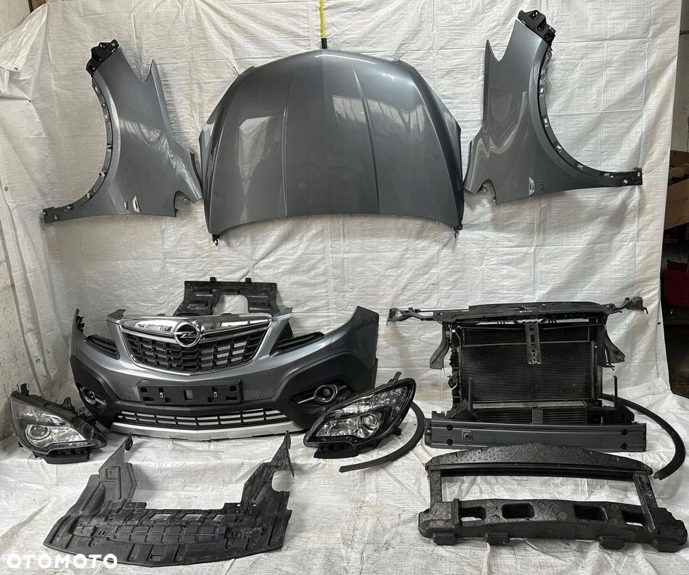 Opel MOKKA A MASKA PRZÓD ZDERZAK PDC BŁOTNIKI XENON GYM - 1