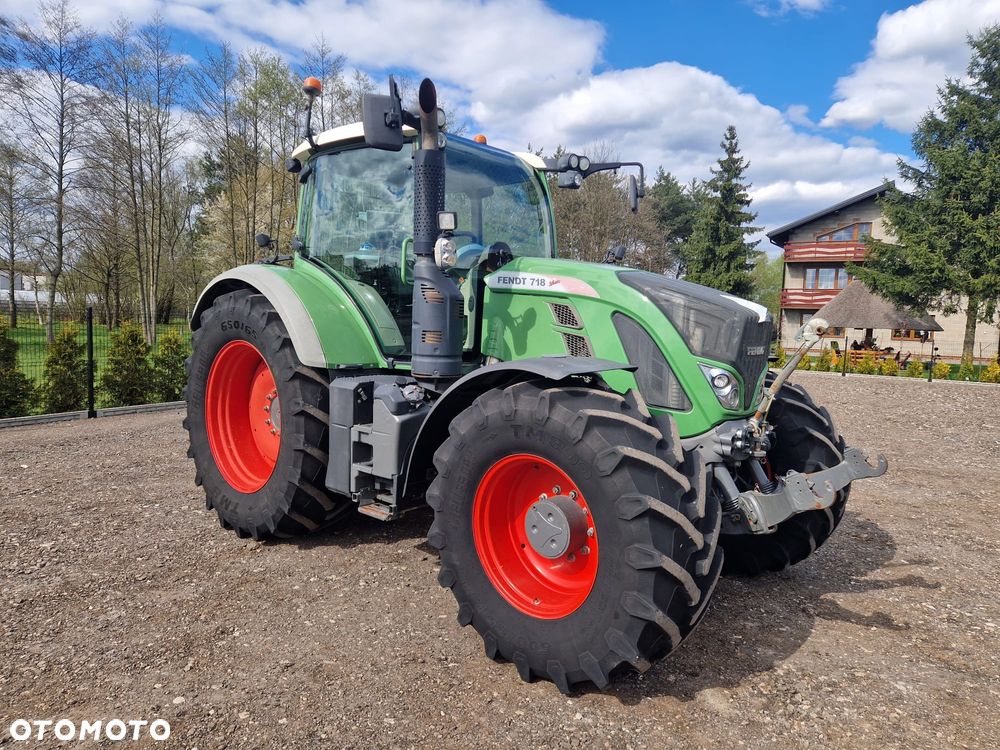 Fendt 718 VARIO TMS PROFI PNEUMATYKA - 1