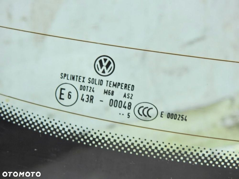 SZYBA TYŁ TYLNA VW GOLF V PLUS - 6